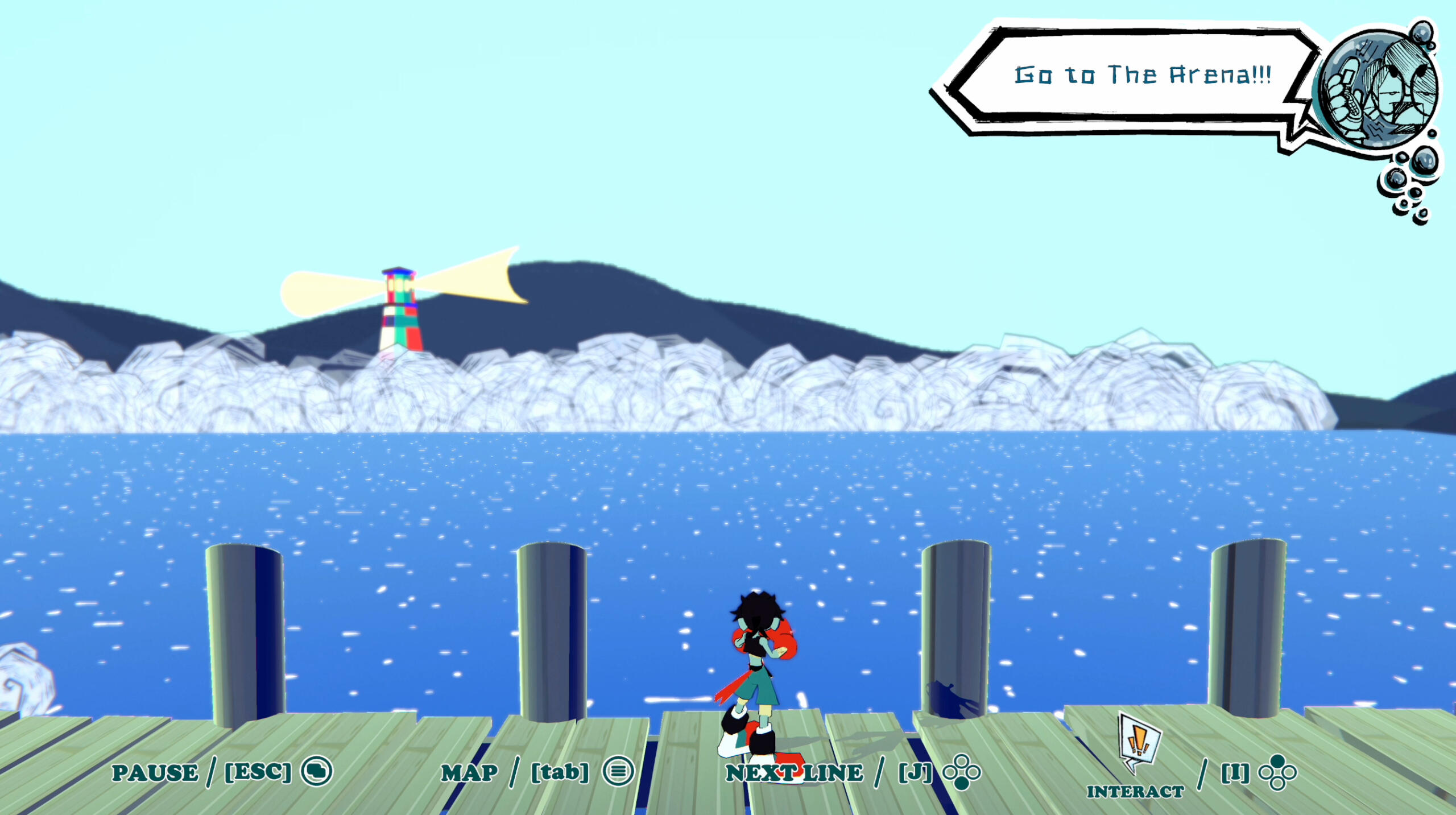 Screenshot (3): At the boardwalk