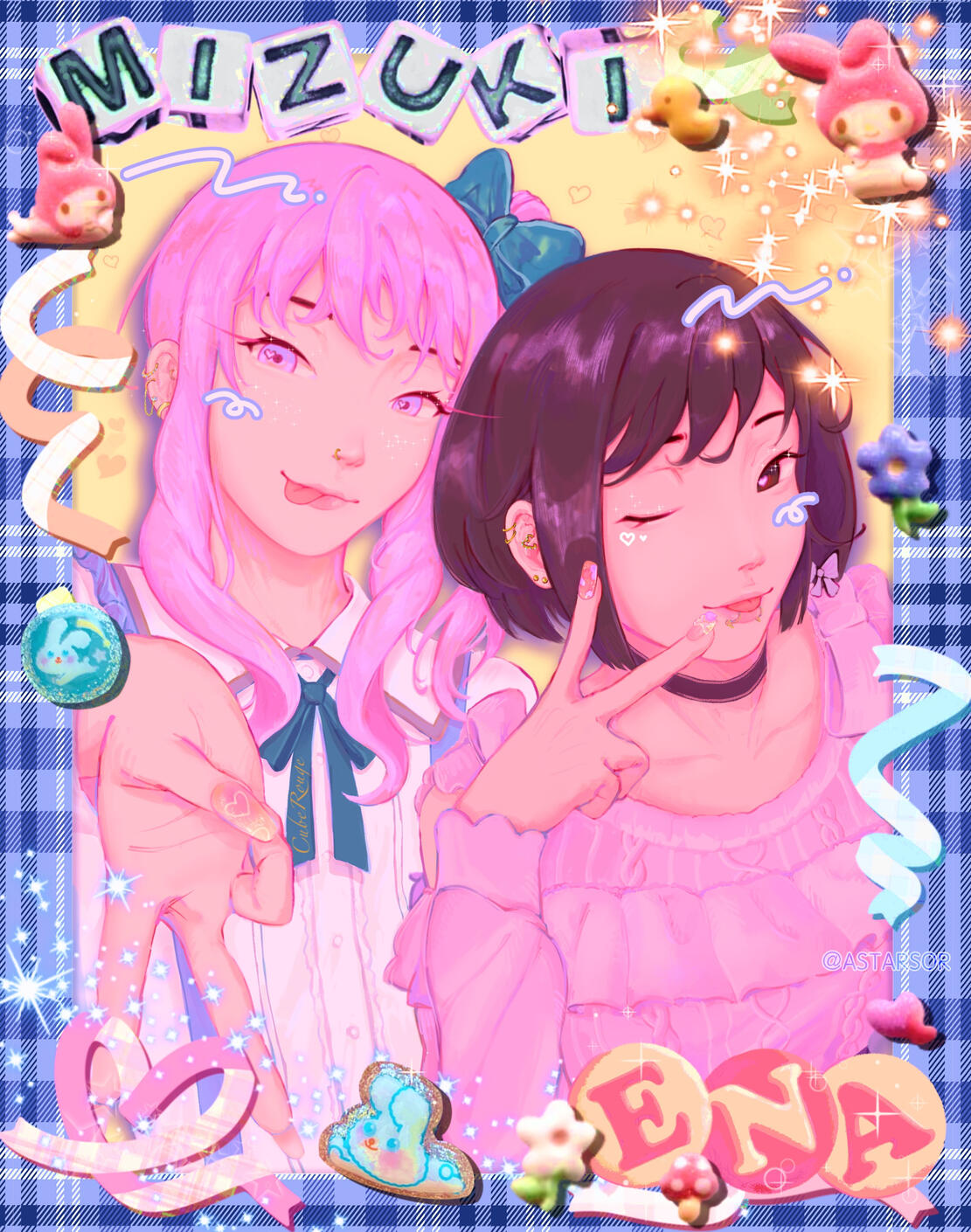 Jan 2023 - Mizuki and Ena from Project SEKAI: Colorful Stage!