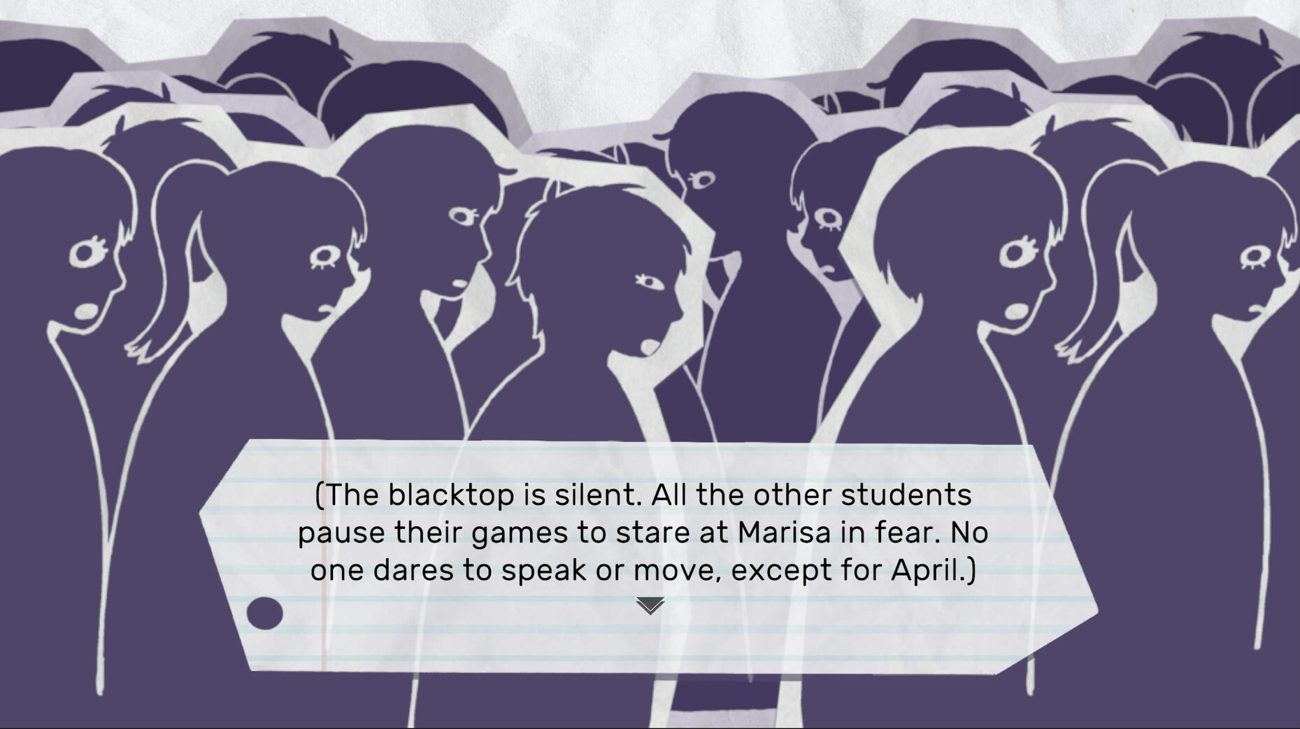 Screenshot (4): The crowd gasps